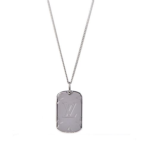 louis vuitton letter necklace|louis vuitton monogram locket necklace.